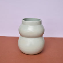 Load image into Gallery viewer, curvy sage vase
