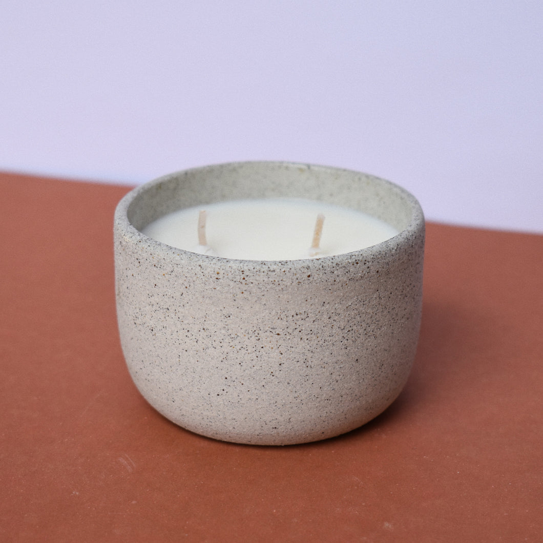 pure soy wax candle