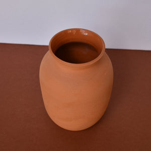 Terracotta vase small